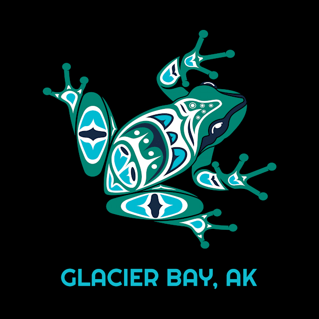 Glacier Bay, Alaska Frog Pacific NW Native American Indian by twizzler3b