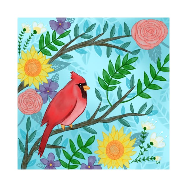 Summer Cardinal by RuthMCreative