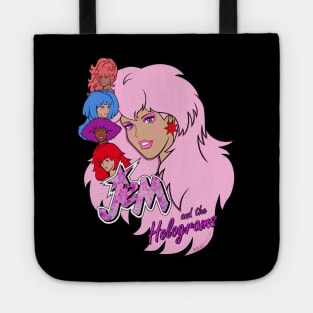 Jem and the Holograms by BraePrint Tote