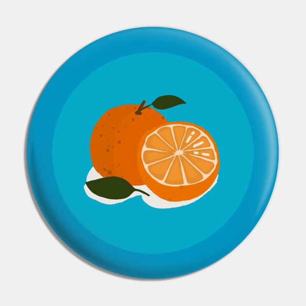 Orange Pin by theladyernestember