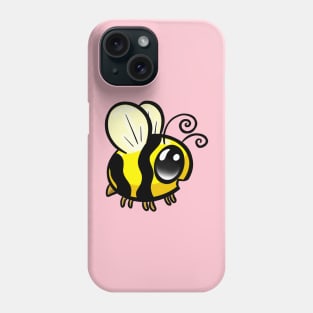 Little Bumble Bee Cartoon Illustration Phone Case