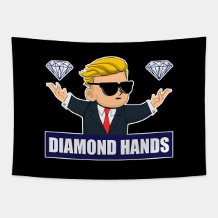 Reddit Wallstreetbets WSB Diamond Hands Day Trader Stock Market Options Tapestry