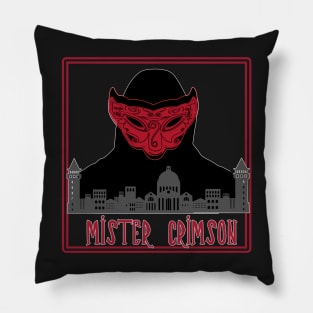 Mr. Crimson Pillow