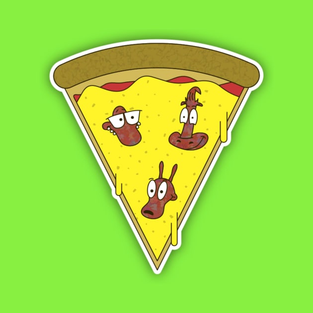 Rocko's Modern Life/ Pizza mashup by meganther0se