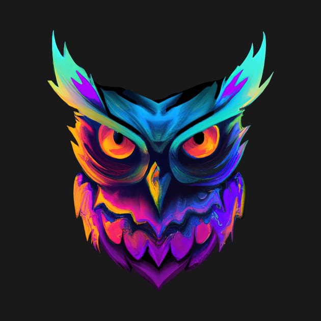 Beautiful Owl Halloween Magical Spooky by BetterManufaktur