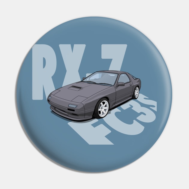 Mazda RX-7 FC3s Pin by ArtyMotive