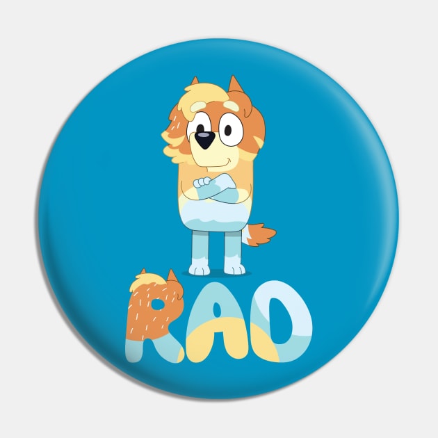 Uncel Rad Dog Pin by KOMIKRUKII