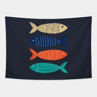 Colourful Fish Tapestry