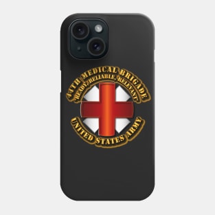 DUI - 44th Medical Brigade w Motto Phone Case