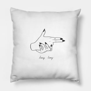 Kiss Kiss Bang Bang Medium Pillow