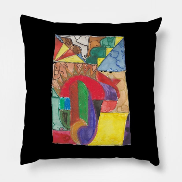 Hidden knowledge Pillow by Sinned