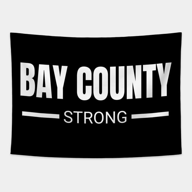 Bay County Strong Hurricane Michael Florida Community Support  & Prayer, Strength Tapestry by twizzler3b