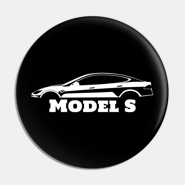 Model S Logo Pin by Rebellion Store