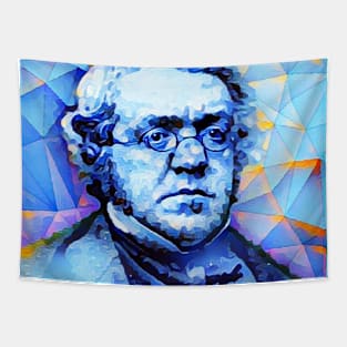 William Makepeace Thackeray Portrait | William Makepeace Thackeray Artwork | William Makepeace Painting 10 Tapestry