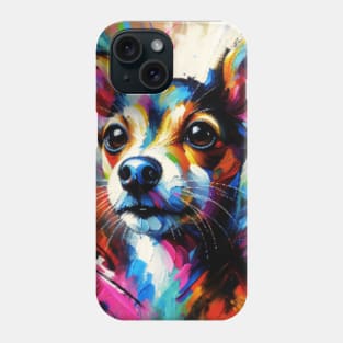 Rat Terrier Acrylic Art Phone Case
