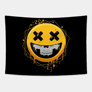 happy emoji Tapestry