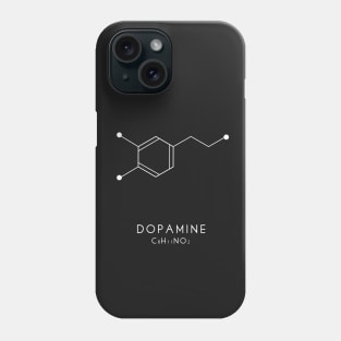 Dopamine Molecular Structure - Black Phone Case