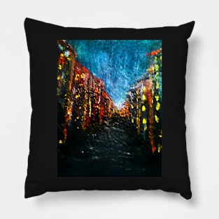 City Street Pillow