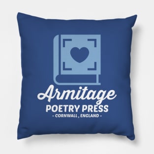 Armitage Poetry Press Logo - Love Poem Edition Pillow