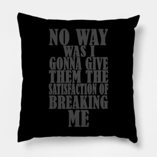 Harvey Specter - give them the satisfaction Pillow