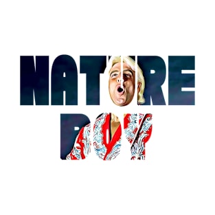 Nature Boy Ric Flair Behind the Letter T-Shirt