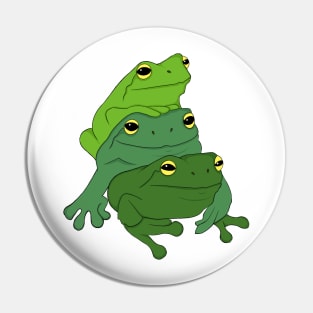 Frog Friends Pin