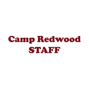 California Camp Staff, Red Ink T-Shirt