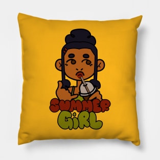 summer girl 2 ! Pillow