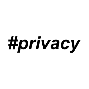 #privacy small T-Shirt