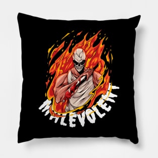 Design horror malevolent Pillow