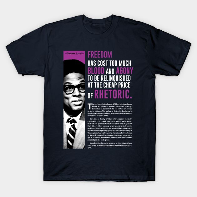 Discover Thomas Sowell - Black History Month African American - T-Shirt