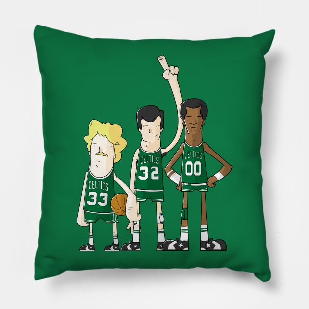 The Big Three Pillow by bassmus