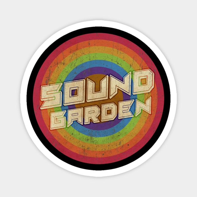 Vintage Rainbow exclusive - Soundgarden Magnet by henryshifter