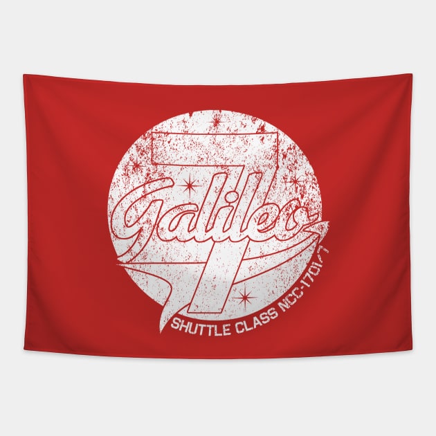 Galileo 7 Redshirt Edition Tapestry by PopCultureShirts