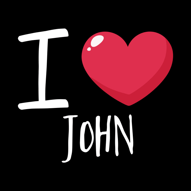 I Love John by Podycust168