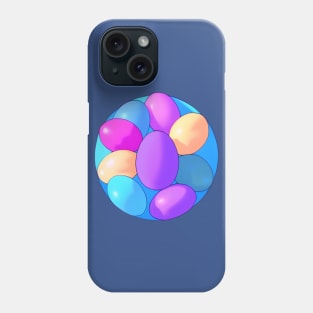 Framed Painted Easter Egg Rocks (MD23ETR025) Phone Case