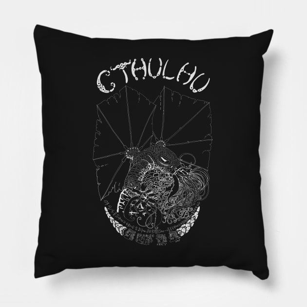 Cthulhu Pillow by NocturnalSea