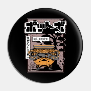 Warrior Jar Japanese Style Pin