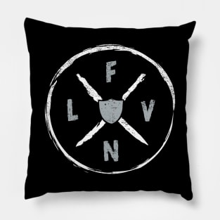 Las F'N Vegas Grunge Pillow