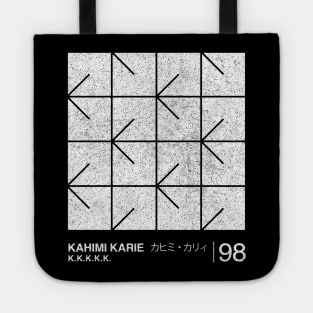Kahimi Karie  / Minimalist Graphic Design Fan Artwork Tote