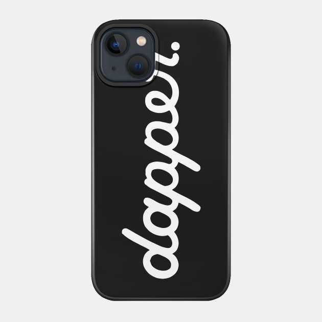 Dapper Black - Dvpper - Phone Case