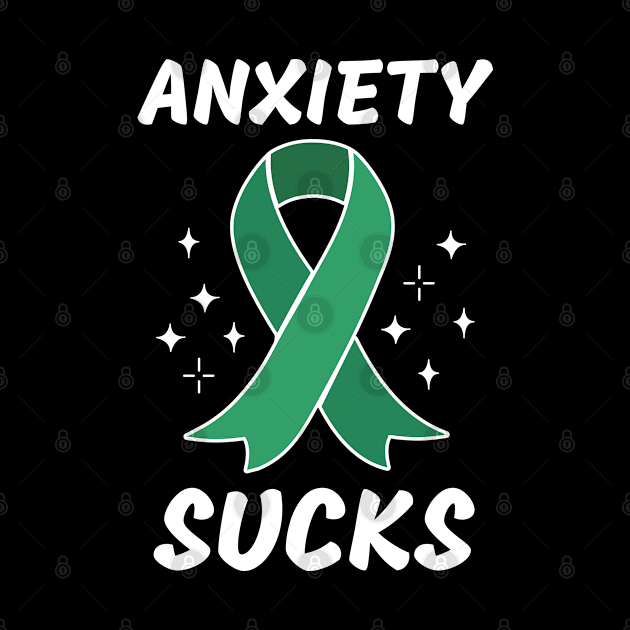 Mental Health Awareness, Anxiety Sucks by Metal Works