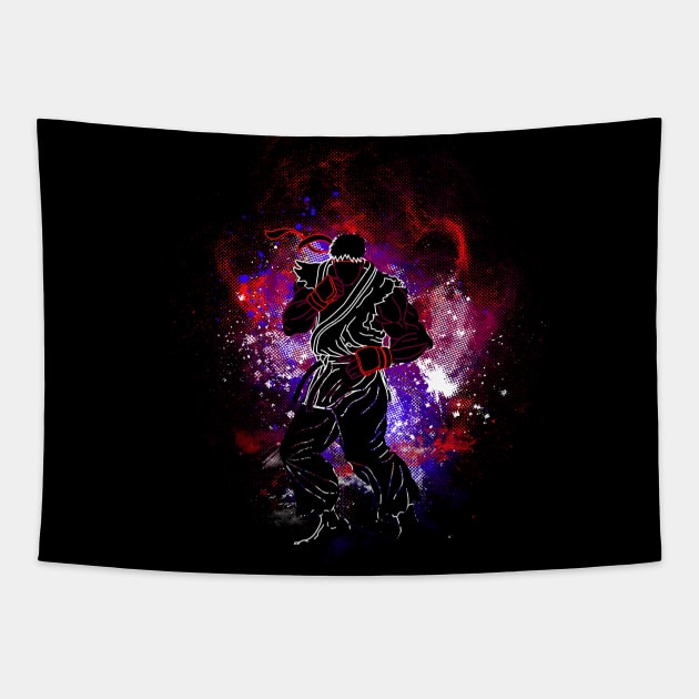 Main fighter Art Tapestry by Donnie