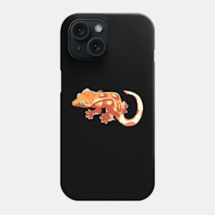 Extremel Harlequin Crested Gecko Phone Case