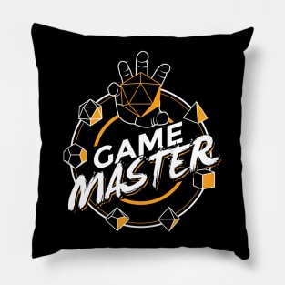 Game Master fantasy game tshirt Pillow