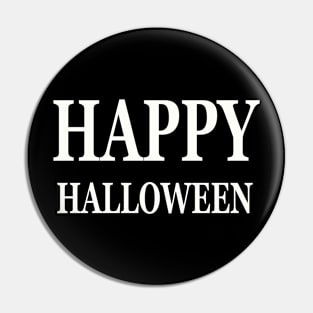 Happy Halloween Pin