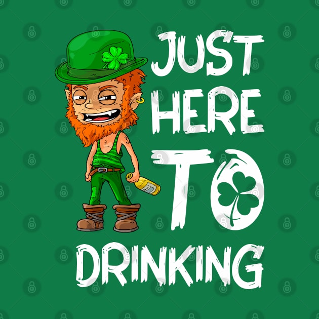 Saint Pattys Day Funny Irish Drinking by Designs by Romeo
