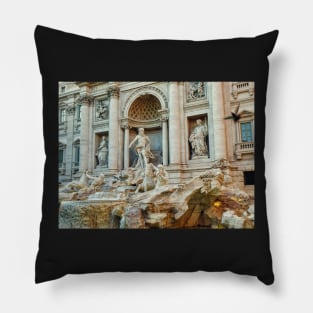 Trevi Fountain Rome (Fontana di Trevi) Pillow