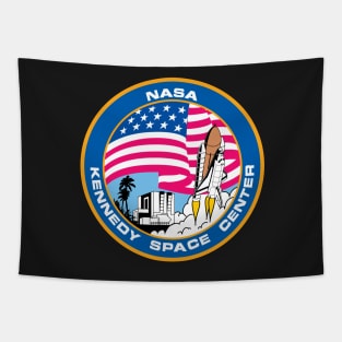 NASA - Kennedy Space Center Logo Tapestry