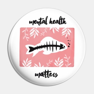 Mental health matters Pin